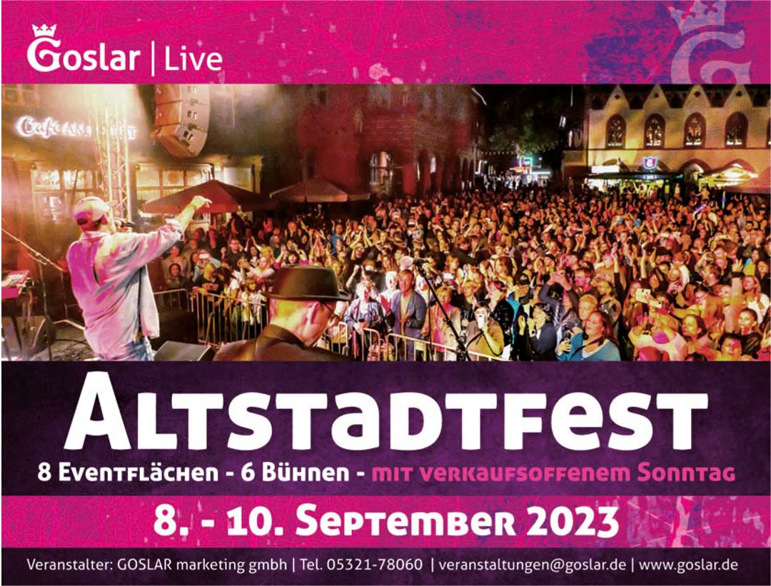 Altstadtfest in Goslar