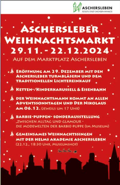 Aschersleber Weihnachtsmarkt