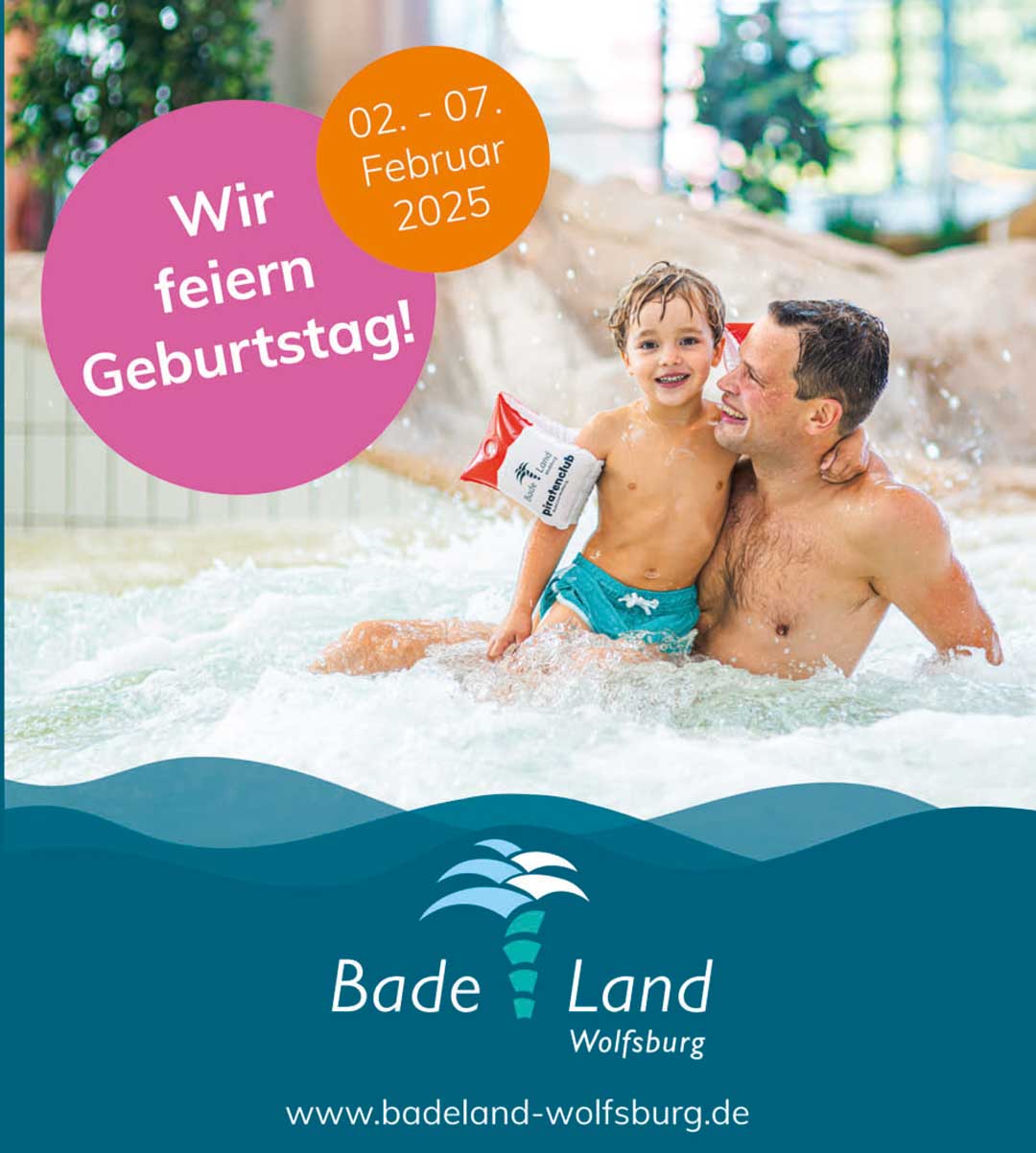 BadeLand Wolfsburg wird 23 Jahre