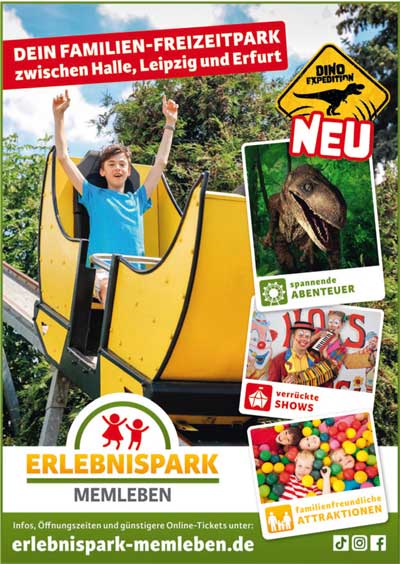 Der berhmte Fernsehschwamm live im Freizeitpark Memleben
