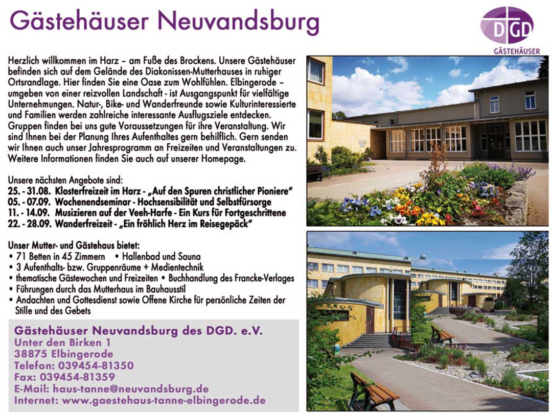 Gstehuser Neuvandsburg - Erholungshaus Tanne