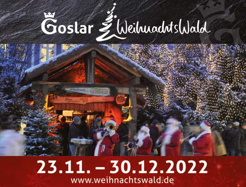 Weihnachtsmarkt & der Weihnachtswald in Goslar