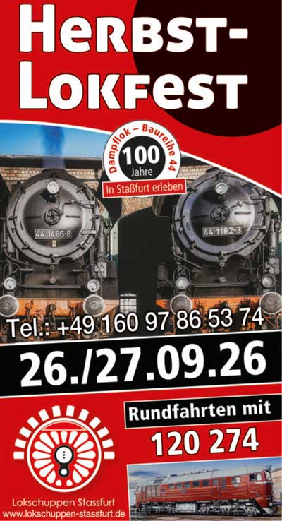 Herbstlokfest Sta�furt 2026