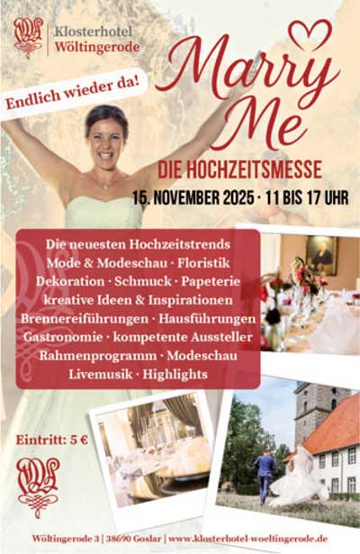 Hochzeitsmesse Wltingerode