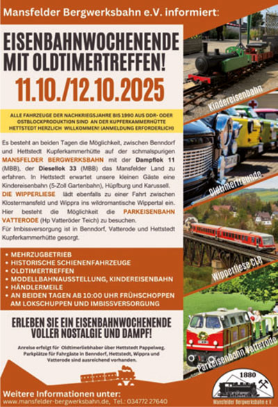 Martinsfahrt Bergwerksbahn