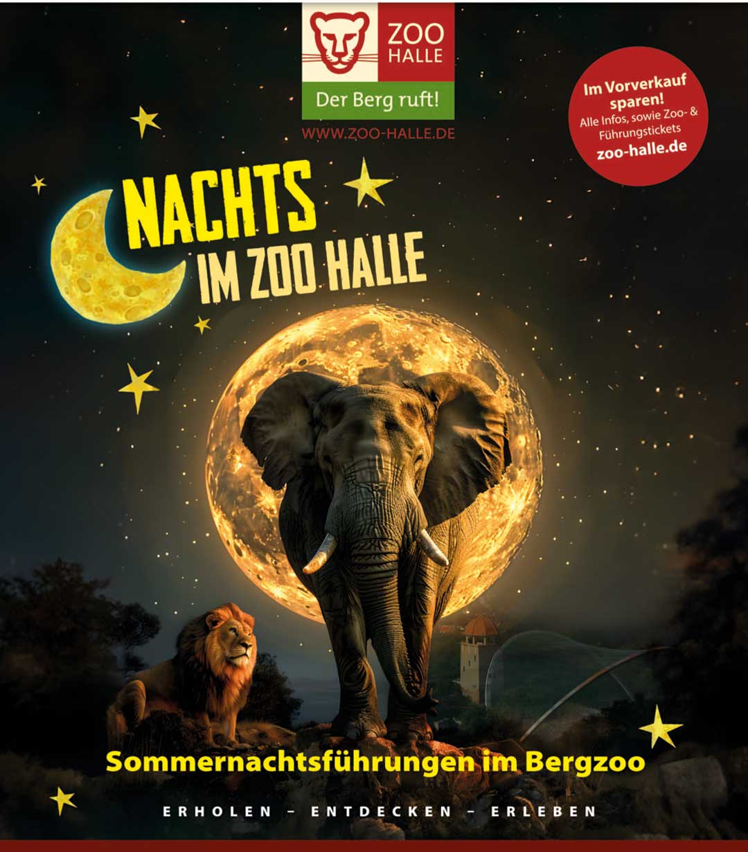 Nachts im Zoo Halle