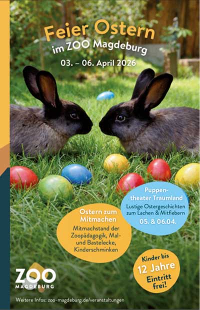 Ostern im Zoo Magdeburg