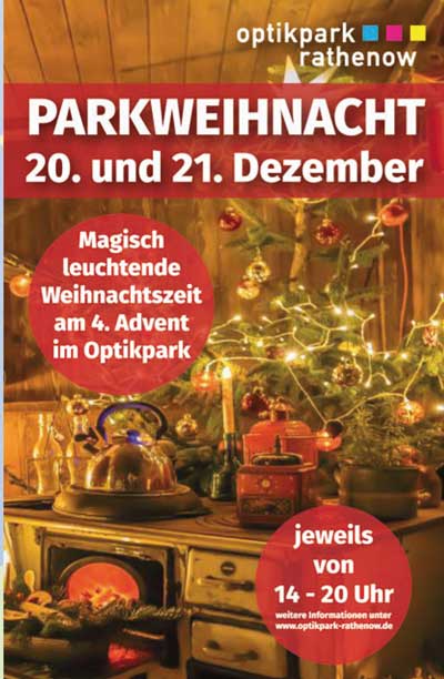 Parkweihnacht Optikpark Rathenow