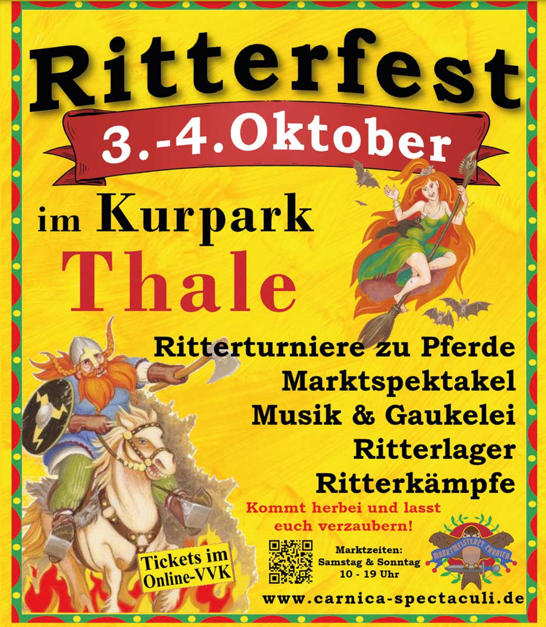 Gro�es Ritterfest Kurpark Thale 2026