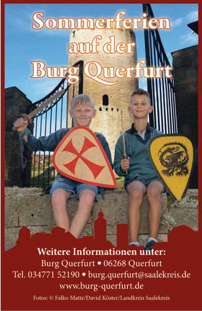 Sommerferien auf Burg Querfurt