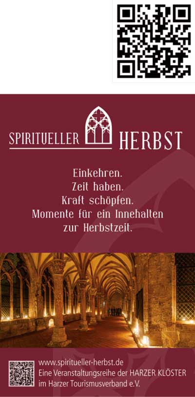 Spiritueller Herbst der HARZER KL�STER