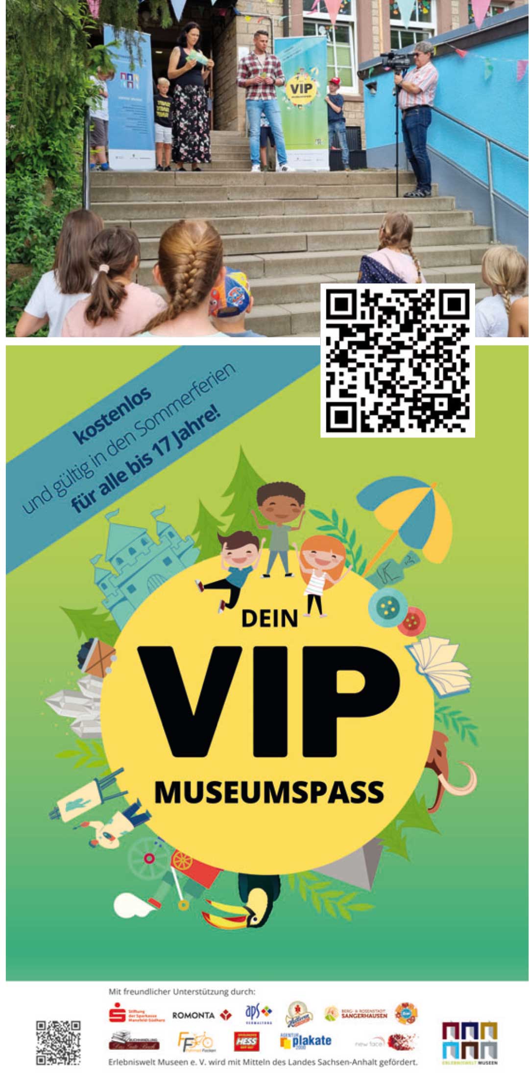 VIP Museumspass der Erlebniswelt Museen