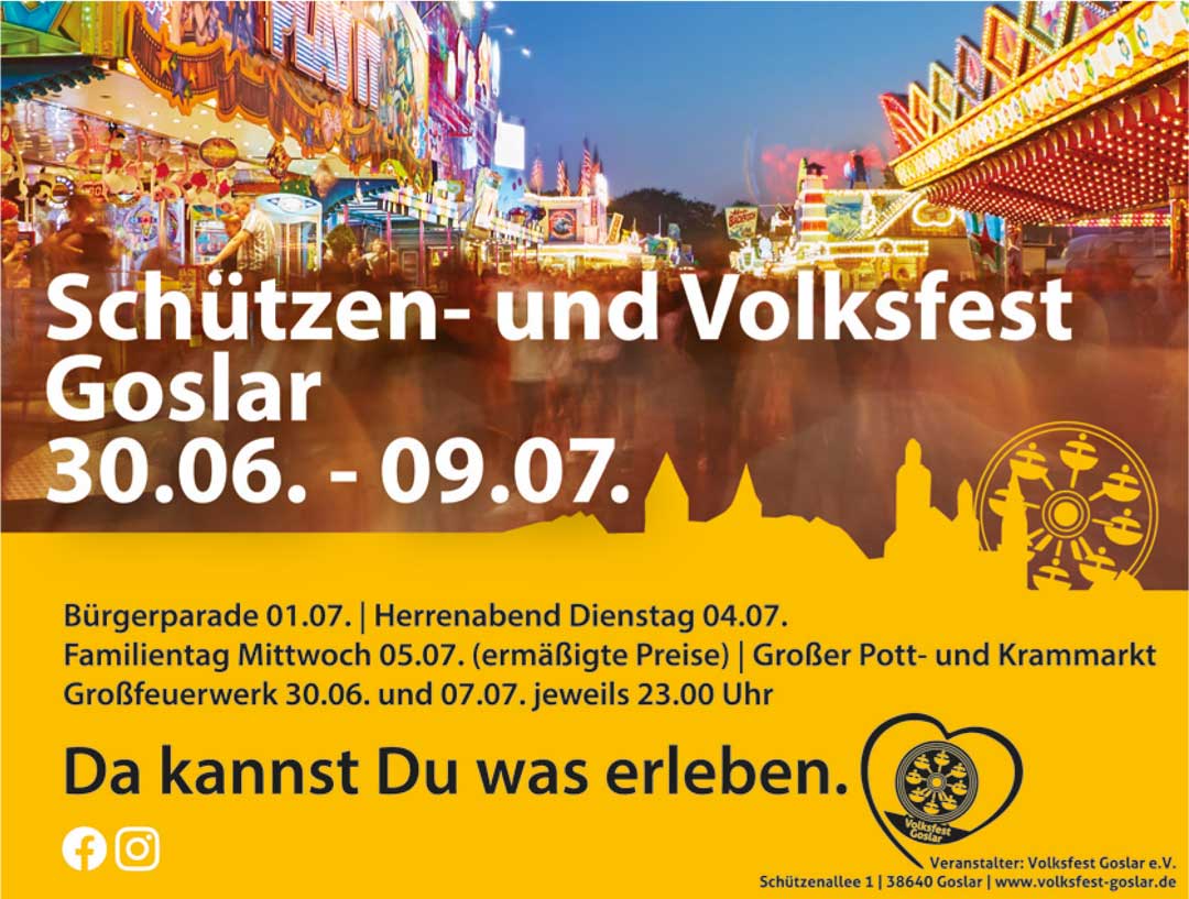 Schützen- und Volksfest Goslar 2023