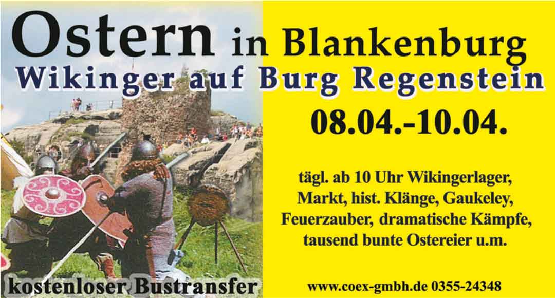 Osterfest auf Burg und Festung Regenstein
