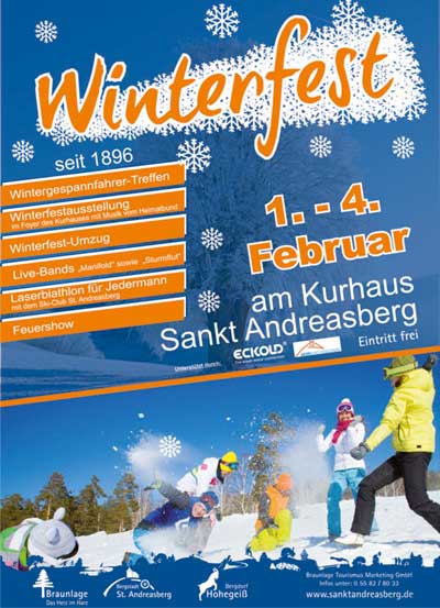 Winterfest in Sankt Andreasberg