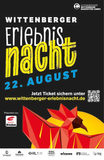 Wittenberger Erlebnisnacht 2026